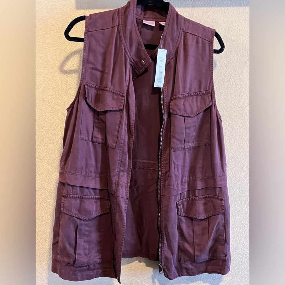 Westbound Maroon Sleeveless Vest